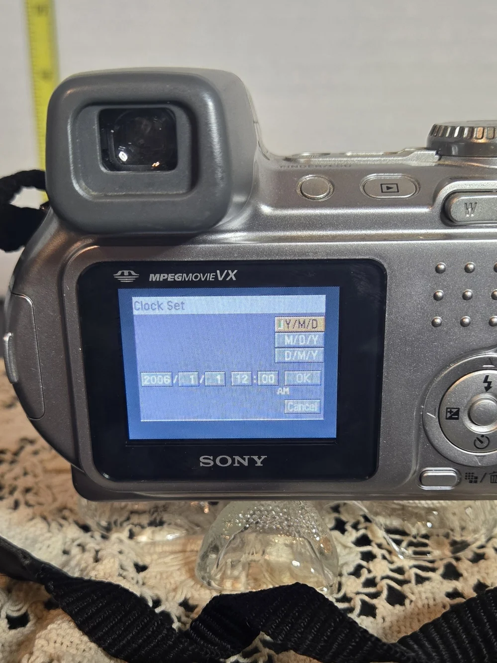 Sony Silver 6.0MP Digital Camera with Carl Zeiss Lens